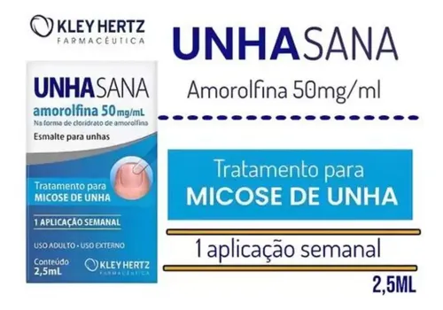 tratamento micose unha amorolfina