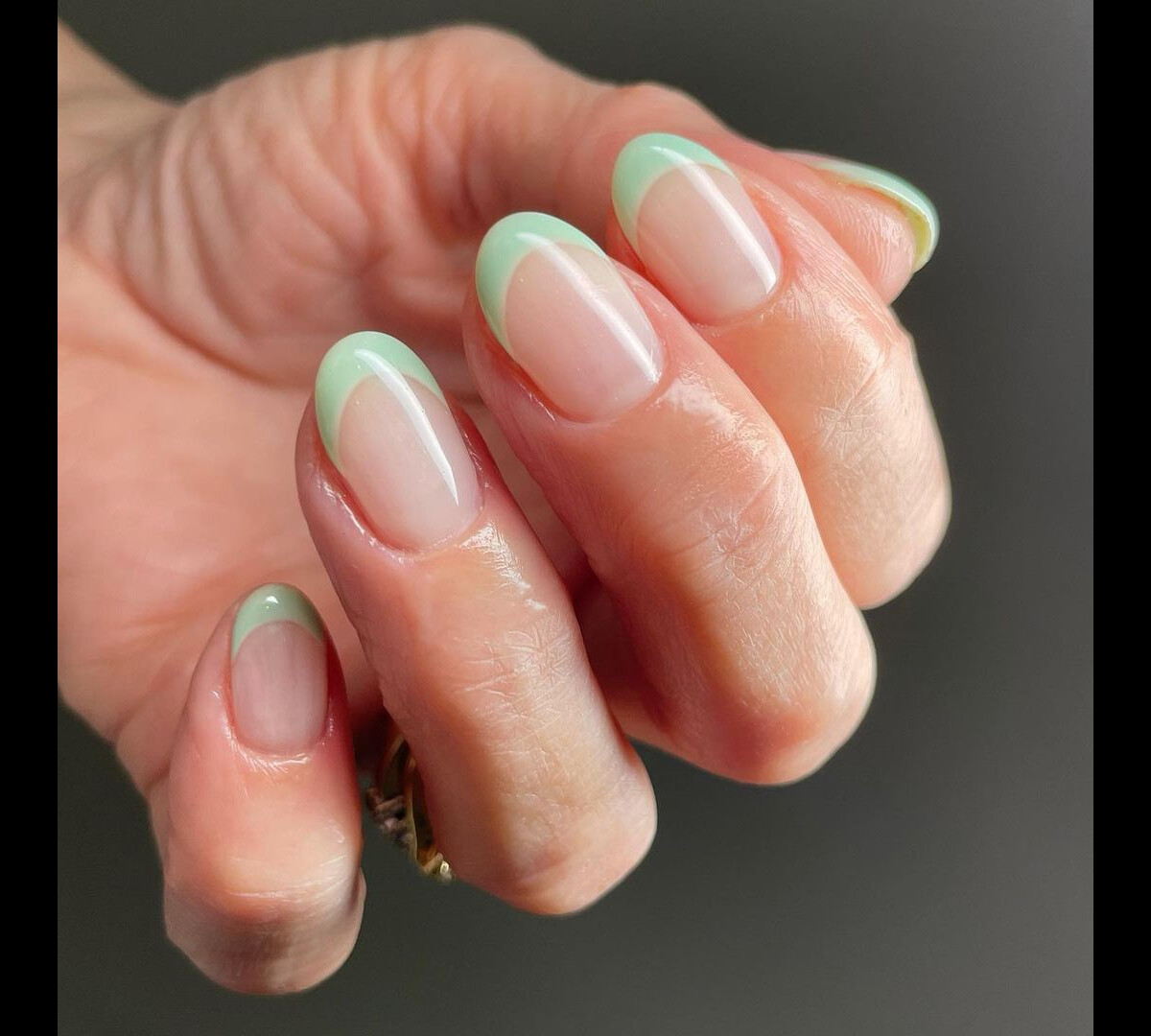 Francesinha Verde Água com Detalhes (Mandala, Flores)