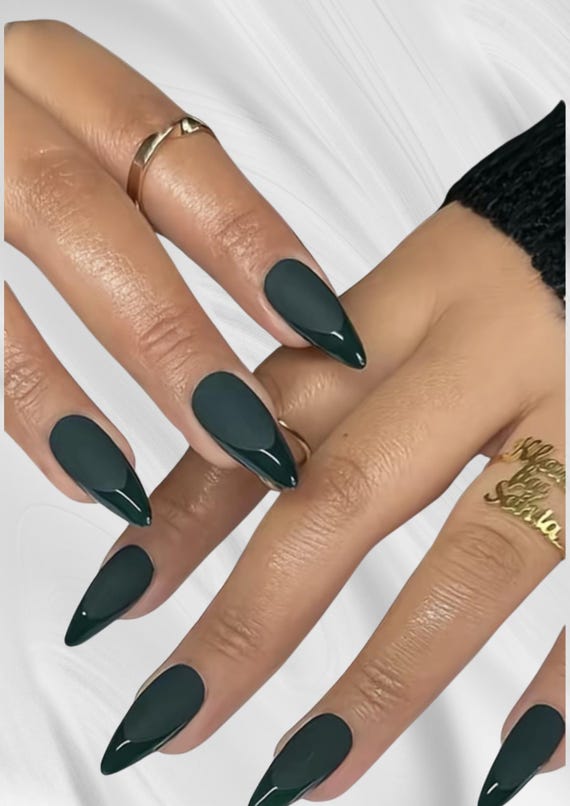 Guia Completo: Unha Verde Escuro – Estilo ou Sinal de Alerta?
