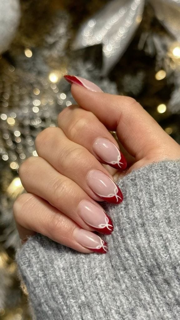 preço médio de unhas francesinha vermelha