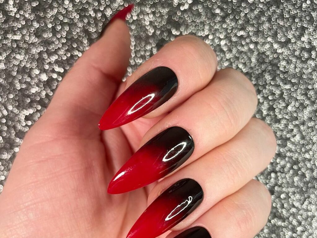 Francesinha vermelho e preto