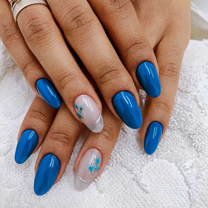 unhas de gel bonitas