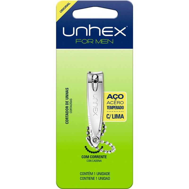 Cortador de unha Unhex aço carbono