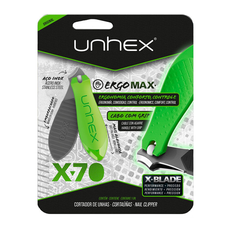 Cortador de unha para mãos Unhex