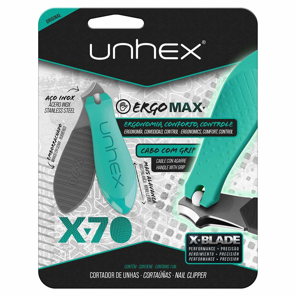 Cortador de unha Unhex corte lateral