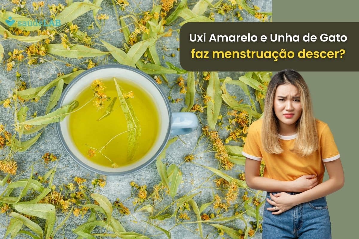 uxi amarelo e unha de gato faz descer a menstruação