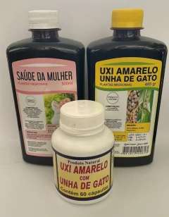 5 ideias de títulos:
1. Uxi Amarelo e Unha de Gato: A Dupla Poderosa para a Saúde Reprodutiva Feminina
2. Como o Uxi Amarelo e a Unha de Gato Podem Regular seu Ciclo Menstrual
3. Desmistificando o Uso do Uxi Amarelo e Unha de Gato: Benefícios e Cuidados
4. Tratamentos Naturais para Miomas e Endometriose: O Papel do Uxi Amarelo e Unha de Gato
5. Guia Completo: Doses e Períodos de Uso do Uxi Amarelo e Unha de Gato