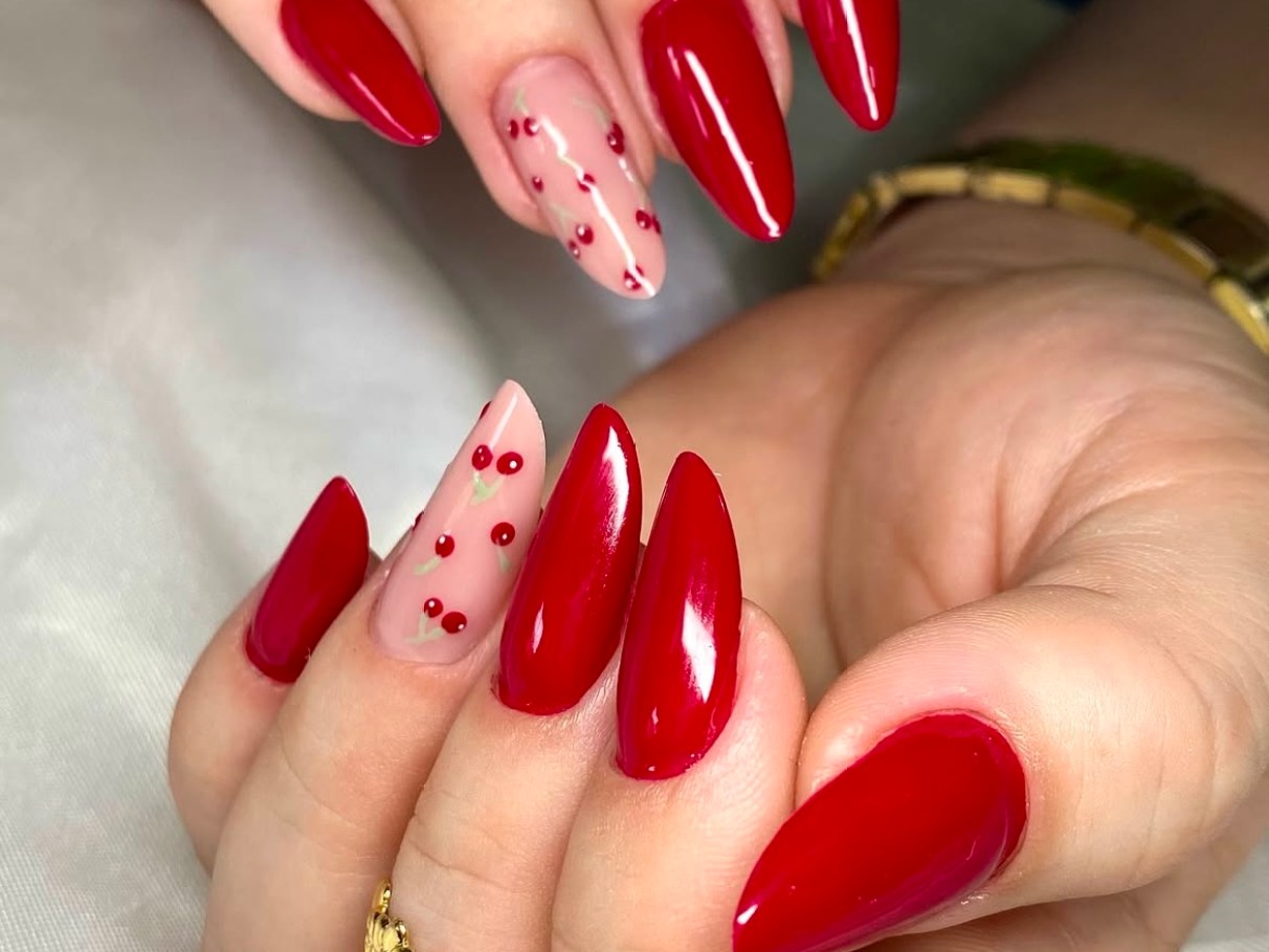 vermelho unha