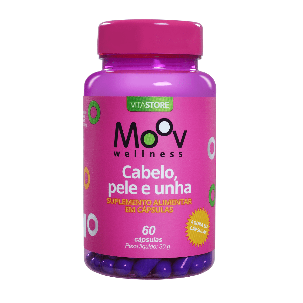 vitamina de cabelo e unha