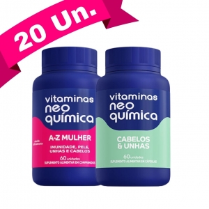 vitamina neo química cabelo e unha