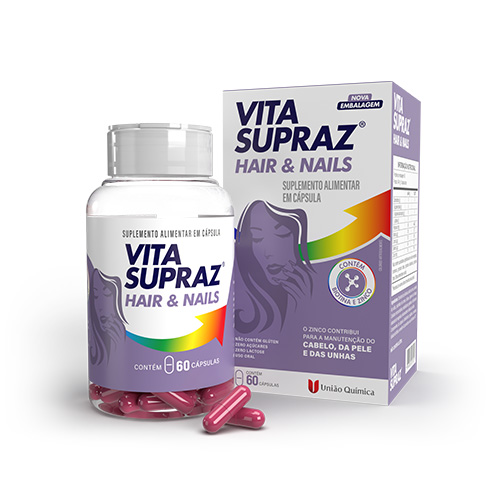 suplemento para crescimento de cabelo e unhas sem calorias