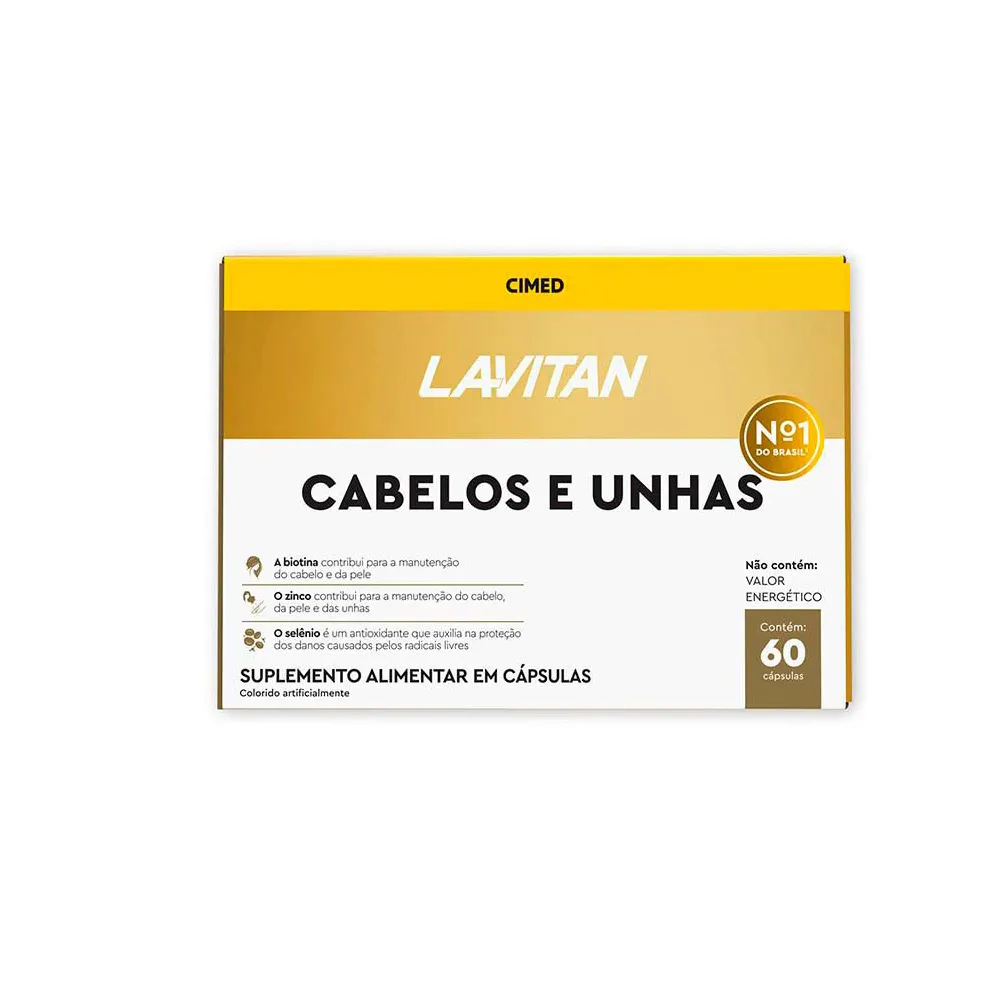 vitamina para unha e cabelo