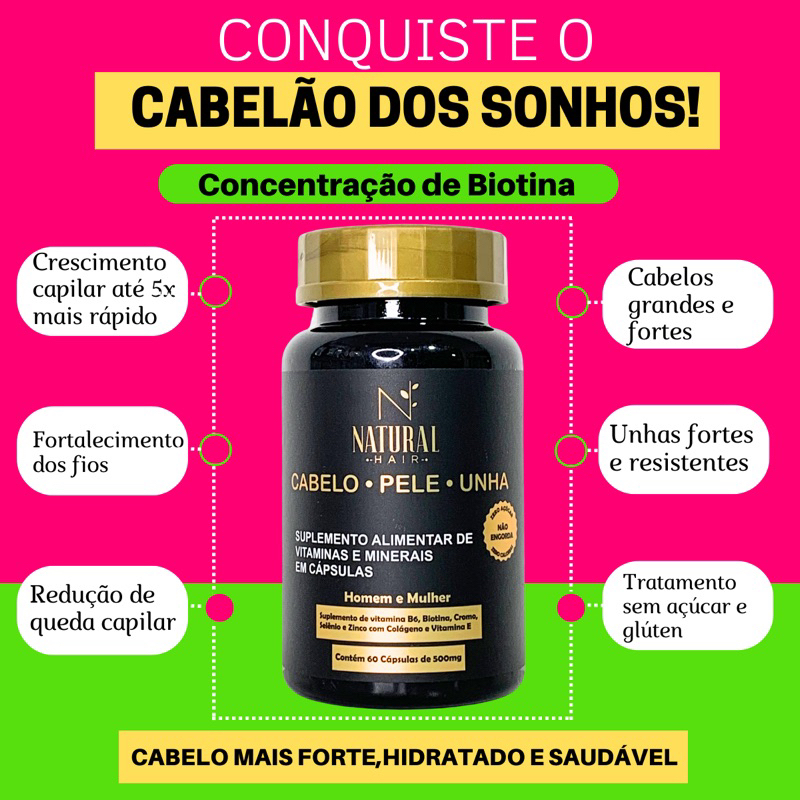 vitamina C para cabelo