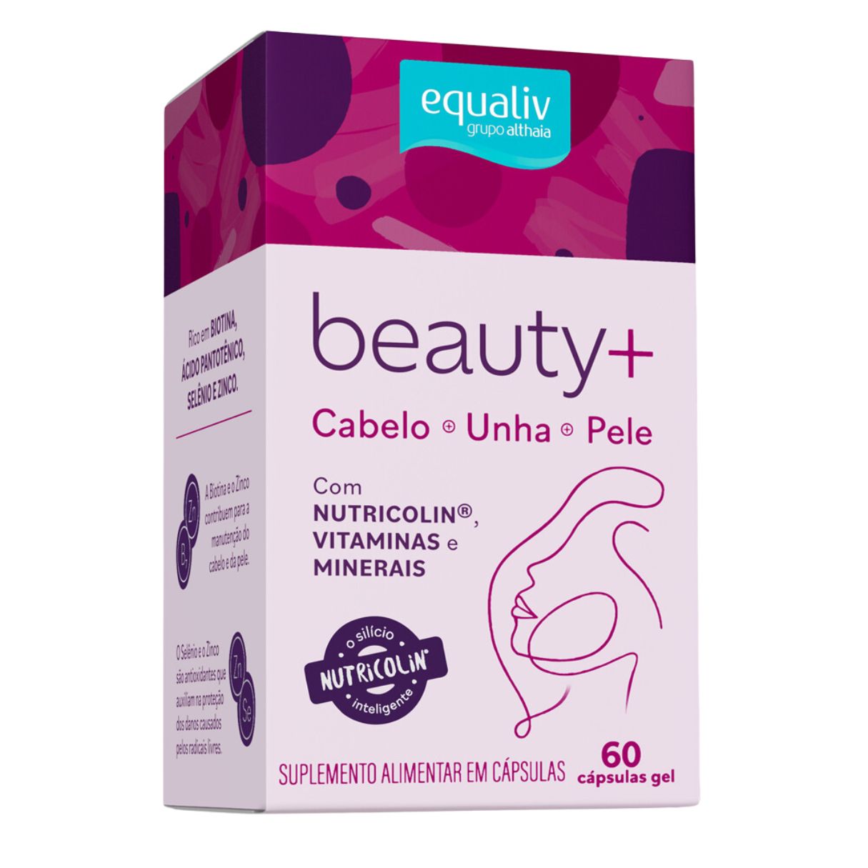vitamina em goma cabelo e unha
