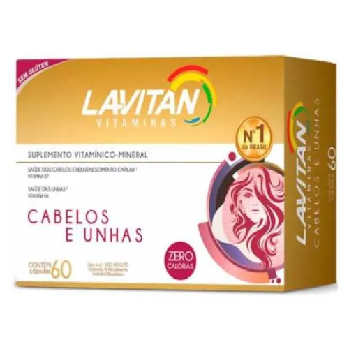 suplemento para cabelo e unha