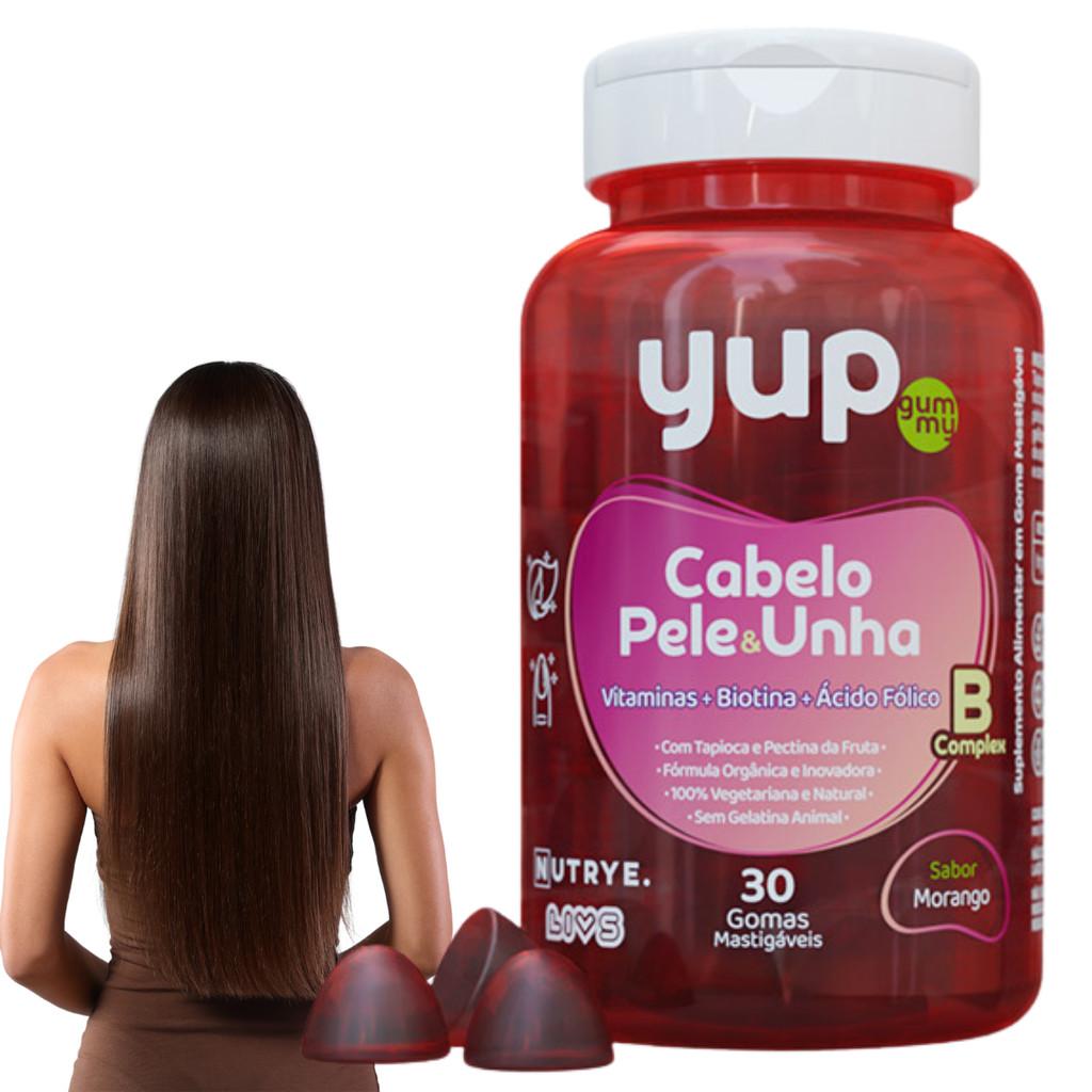 vitaminas para pele cabelo e unha
