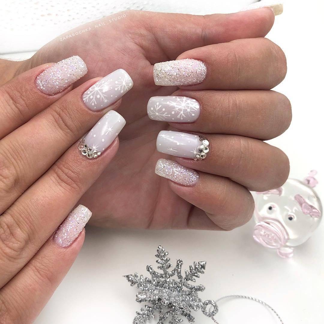 unhas para virada do ano