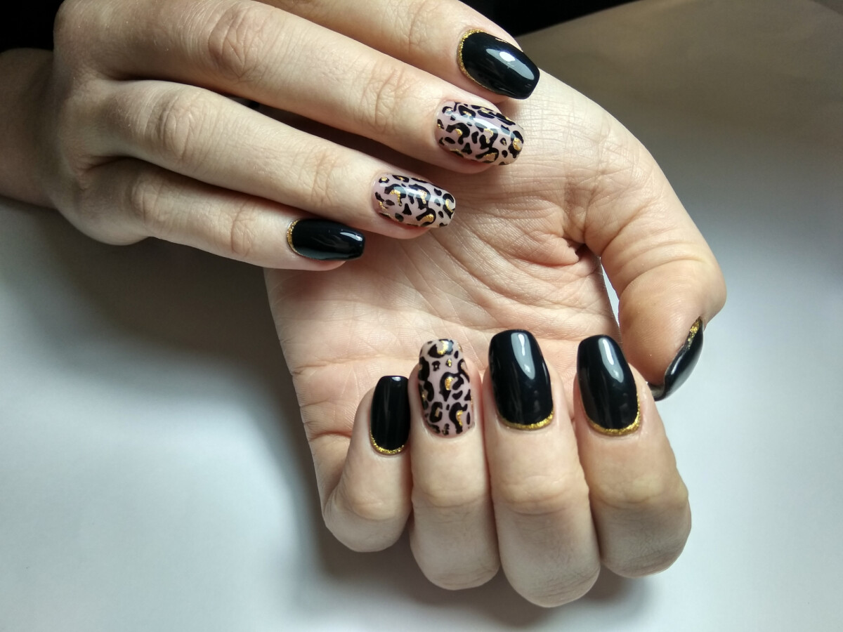 inspiração unha preta gel filha unica sofisticada