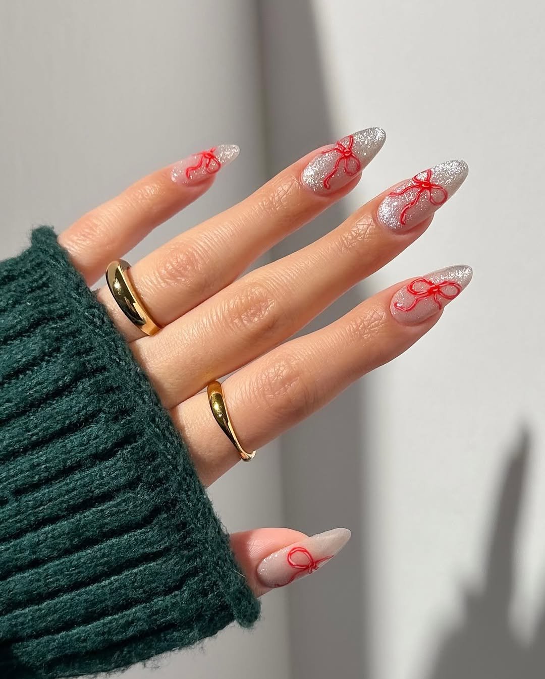 unhas natalinas