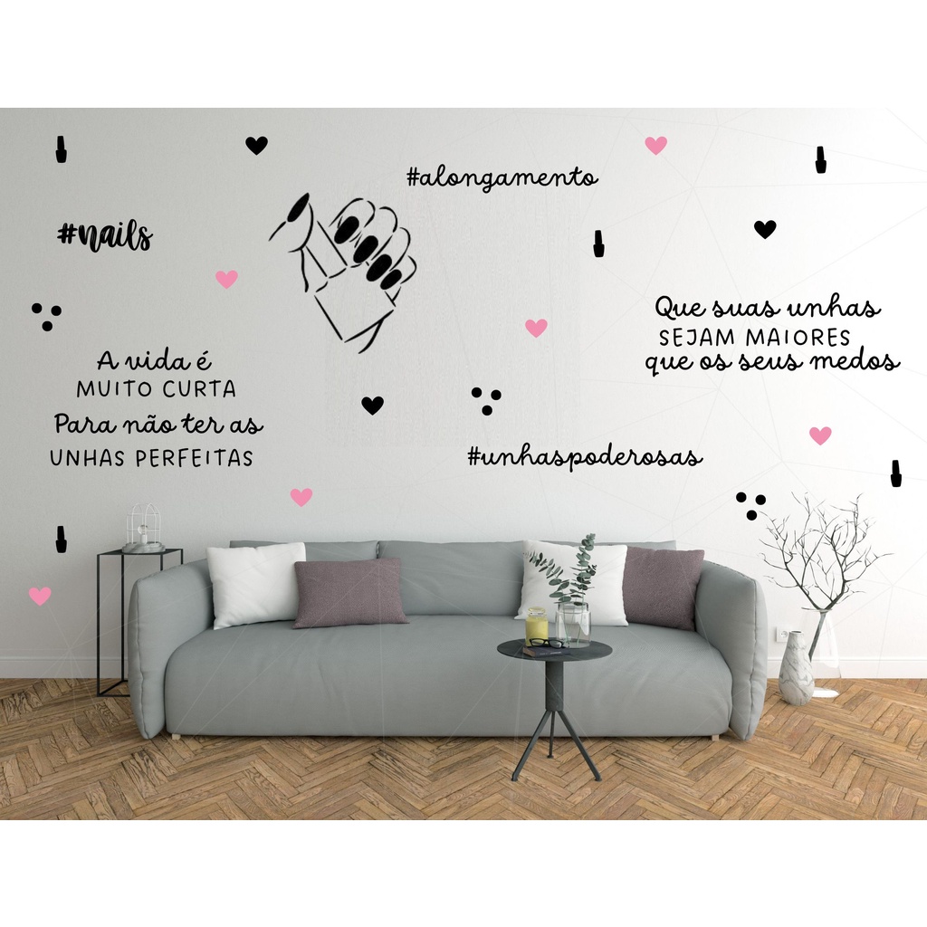como decorar salão de unhas pequeno