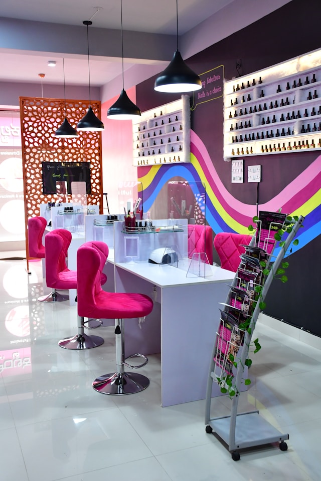 estilo decoração para nail designer