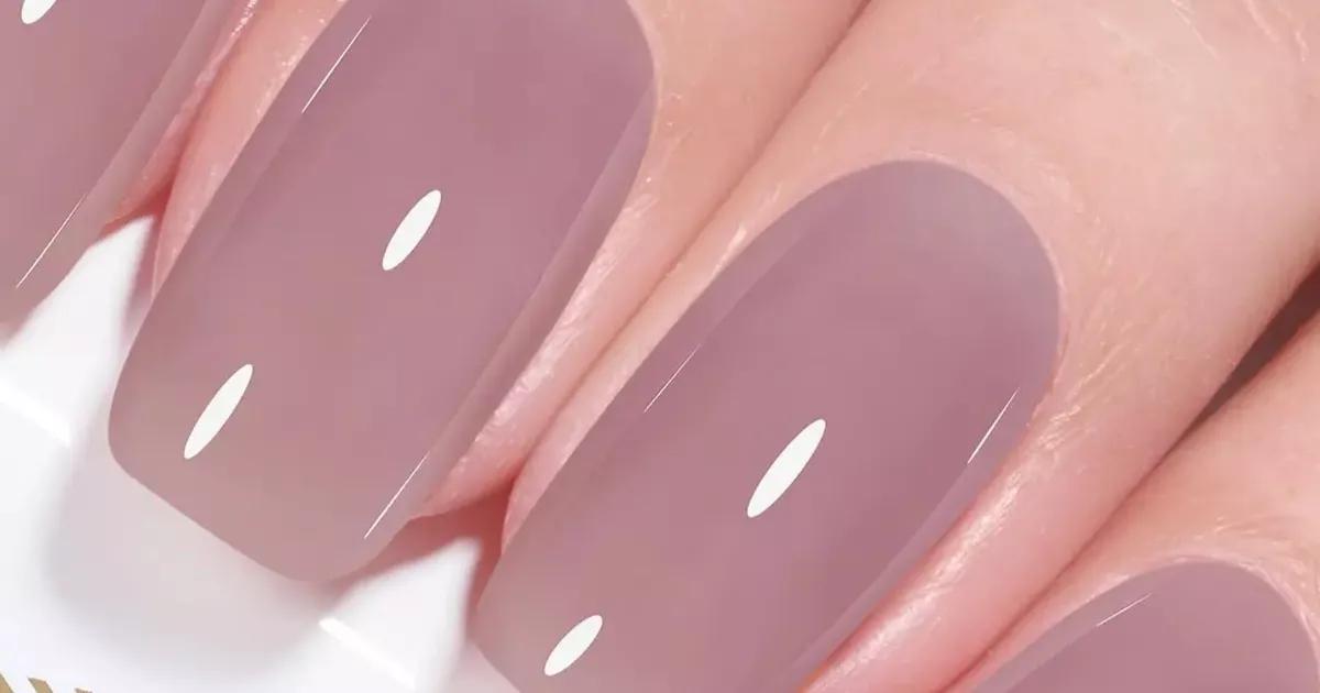 unha decorada nude para casamento