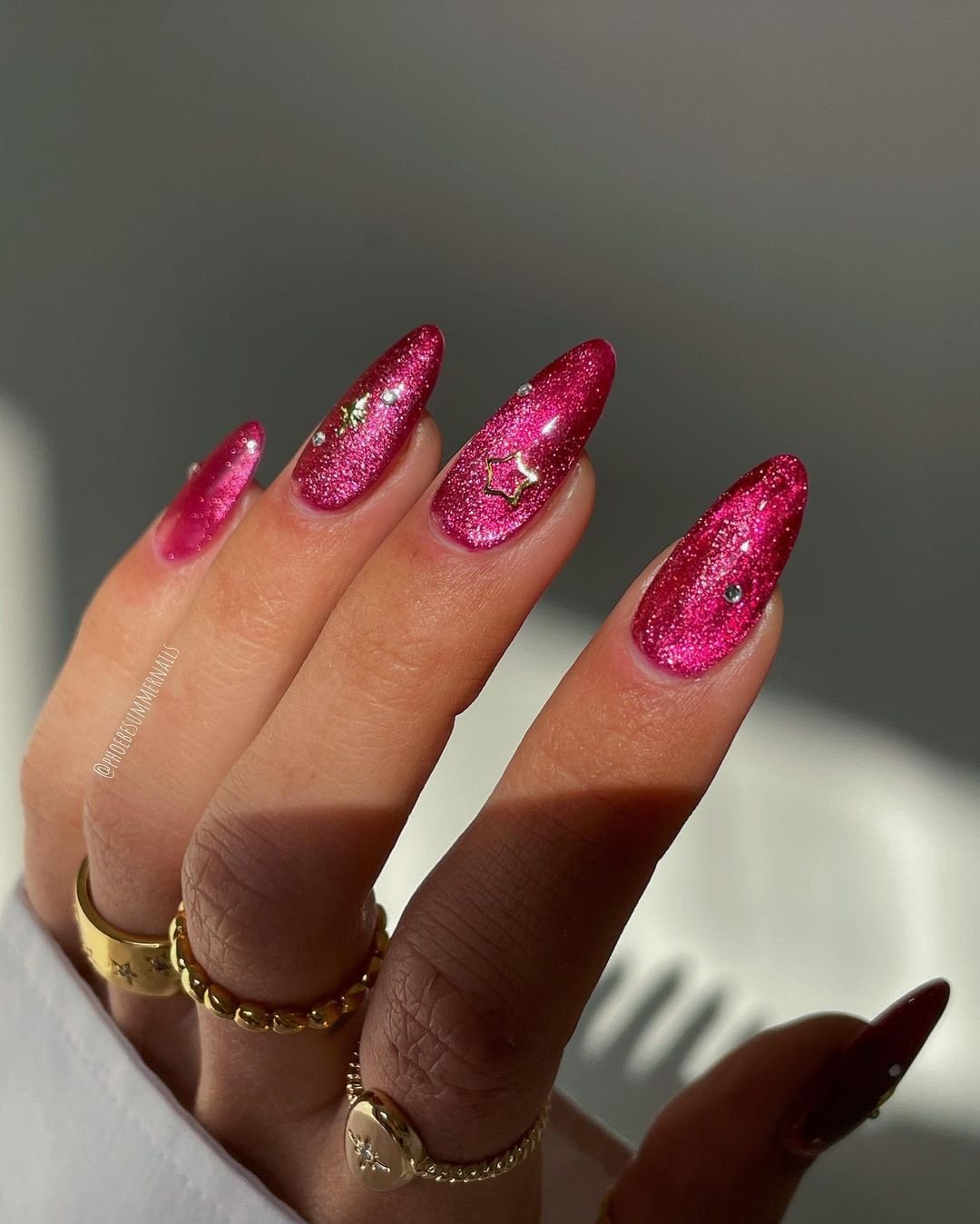 unha de gel rosa nude