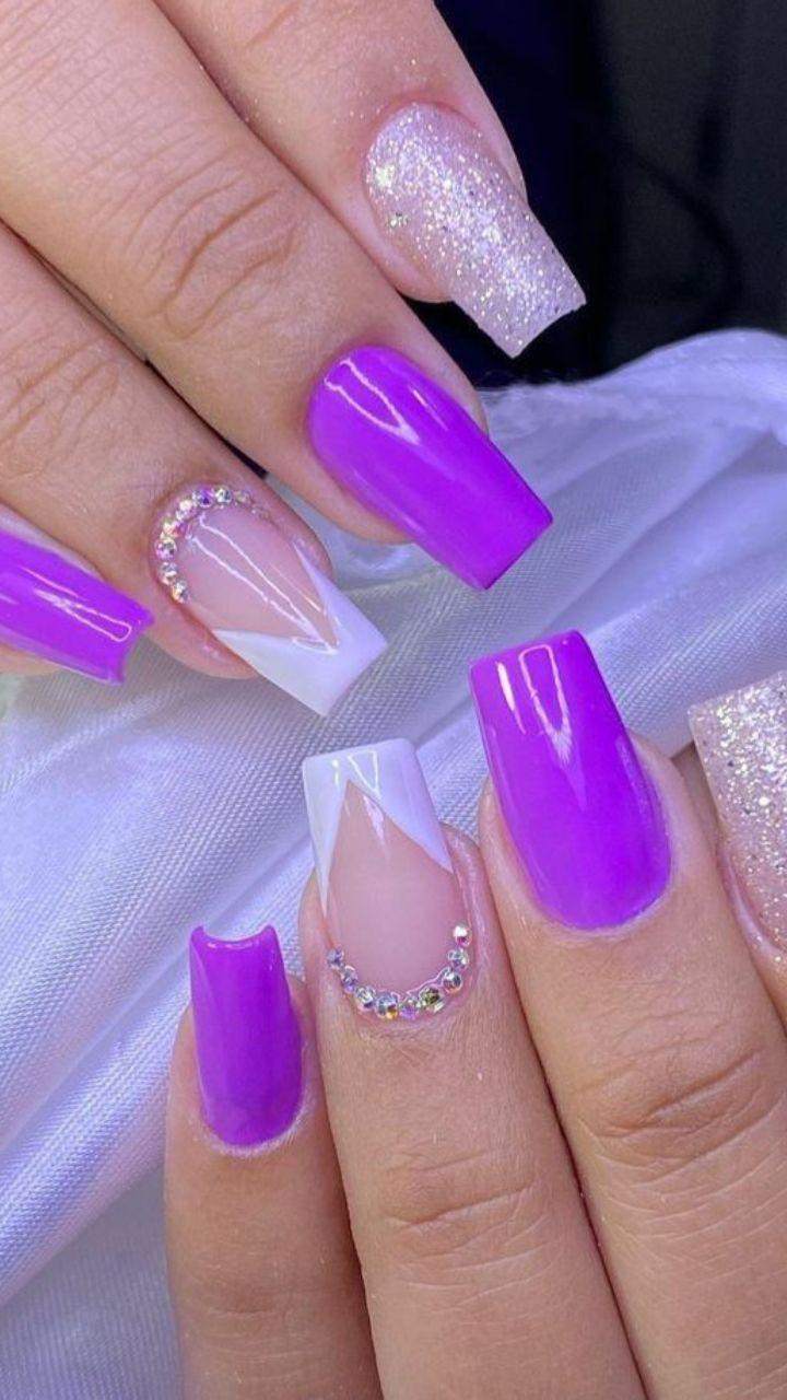 ombré roxo
