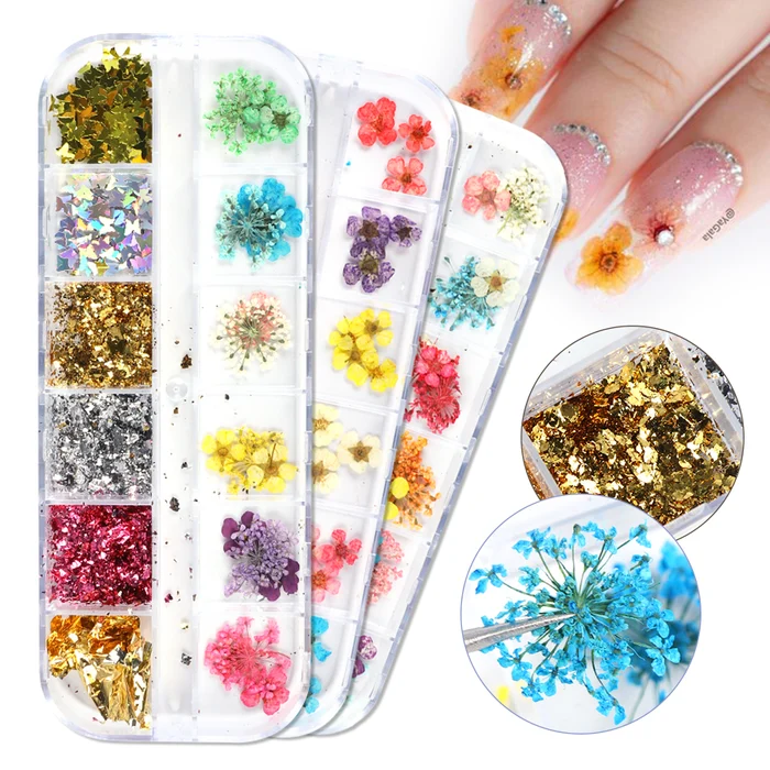 decoração unhas delicadas em gel