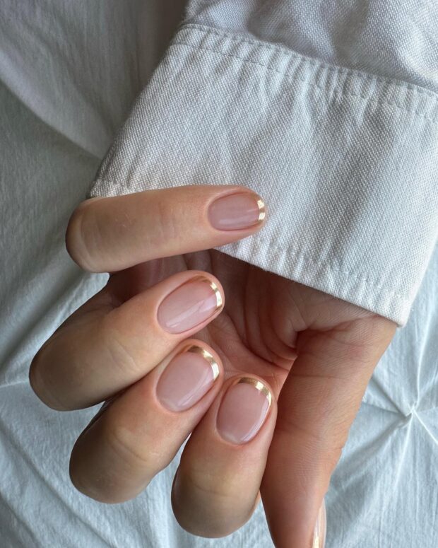 unha de gel decorada quadrada