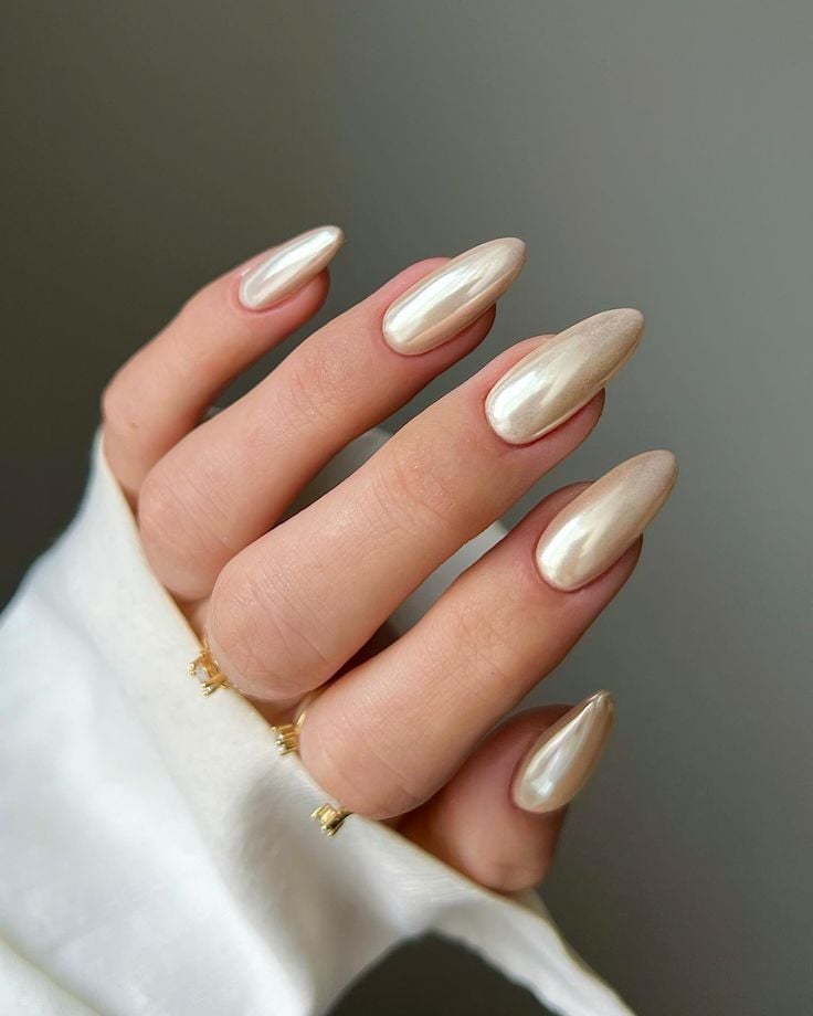 unhas decoradas para festa de virada