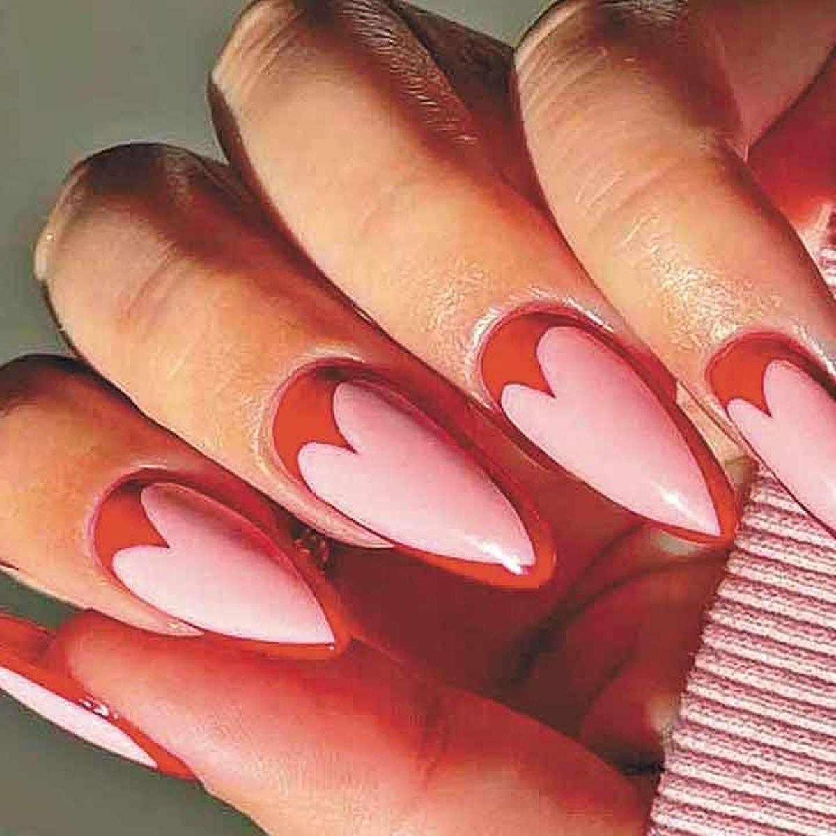 unhas decoradas mão 2026