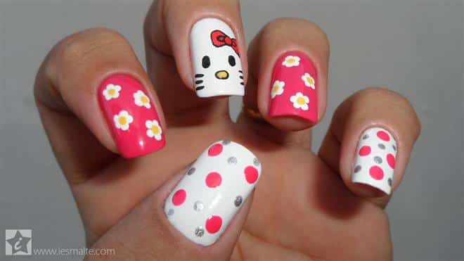 pintura de unhas para bebês