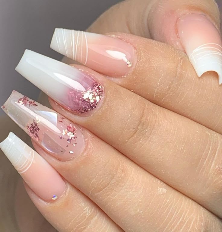 manicure bailarina delicada