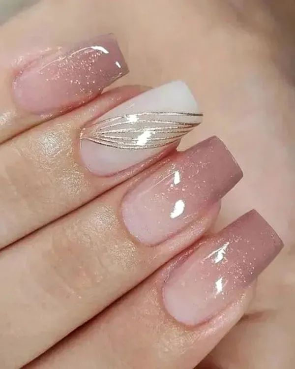 tutorial unha gel glitter