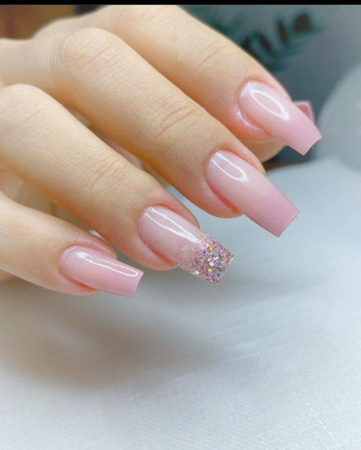 unha ombré gel delicada