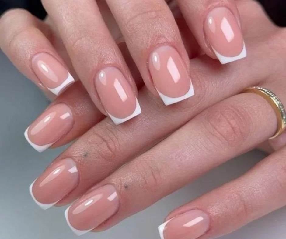 inspiração unhas de gel francesinha rosa