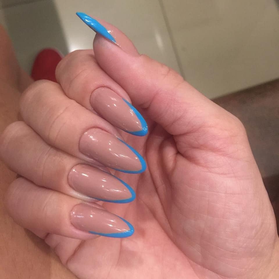 francesinha azul escuro
