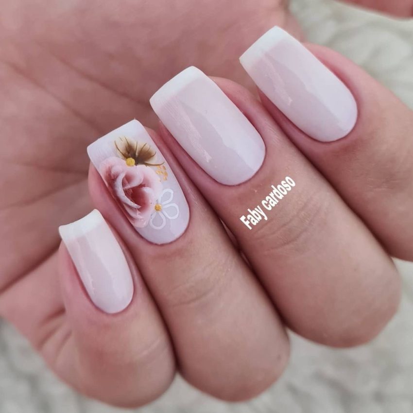 inspiração unhas casamento