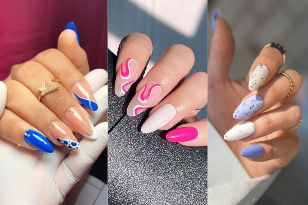 unhas decoradas coloridas