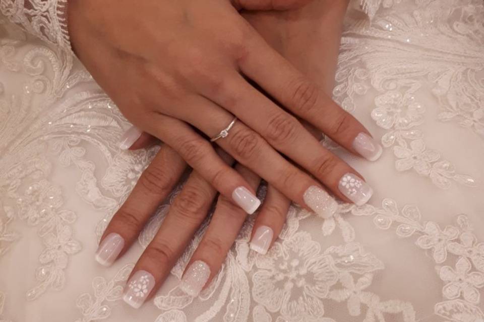 unha decorada casamento noiva