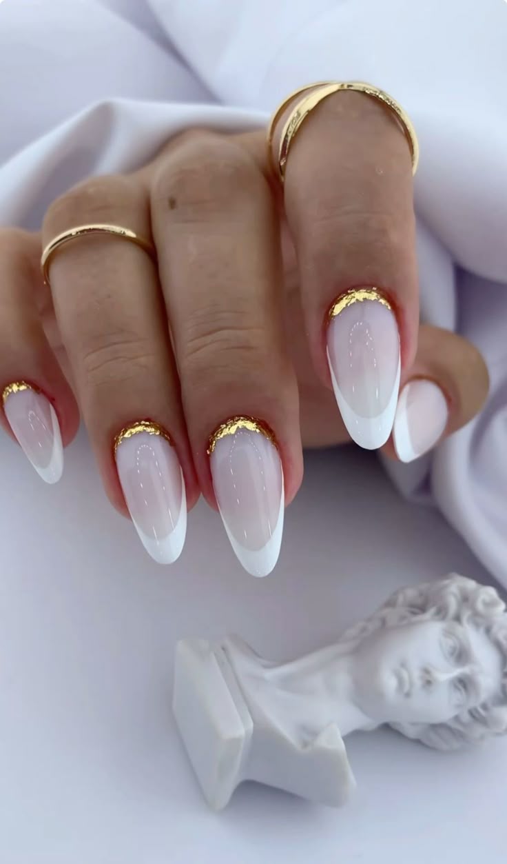 unha de gel casamento minimalista
