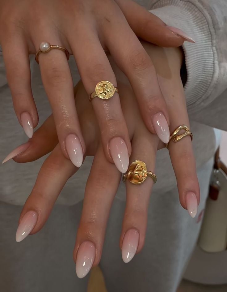 unha de gel casamento minimalista