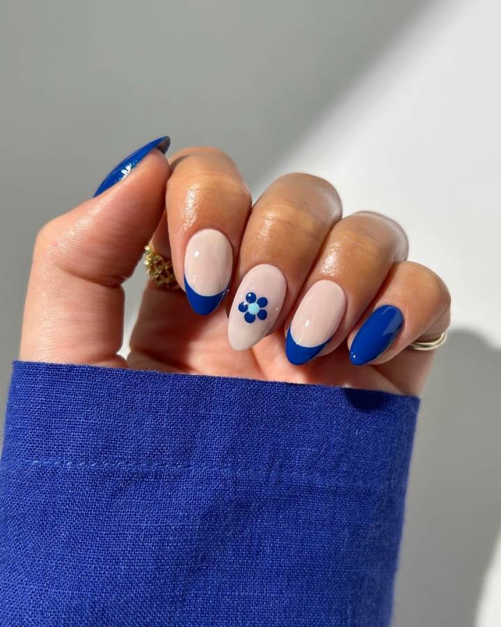 unhas com glitter discreto ano novo