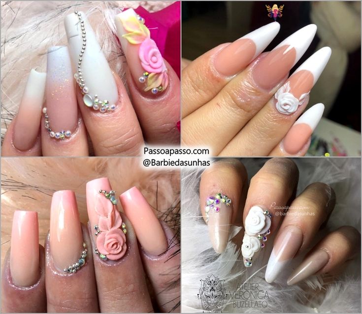 efeito tricô unhas