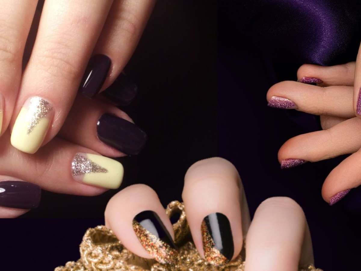 esmalte cintilante unhas