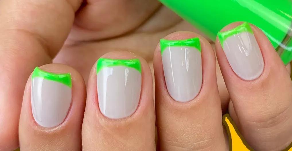 francesinha verde neon