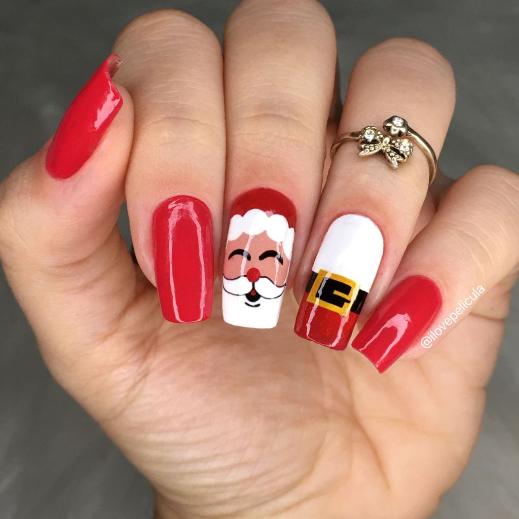 unha minimalista natal