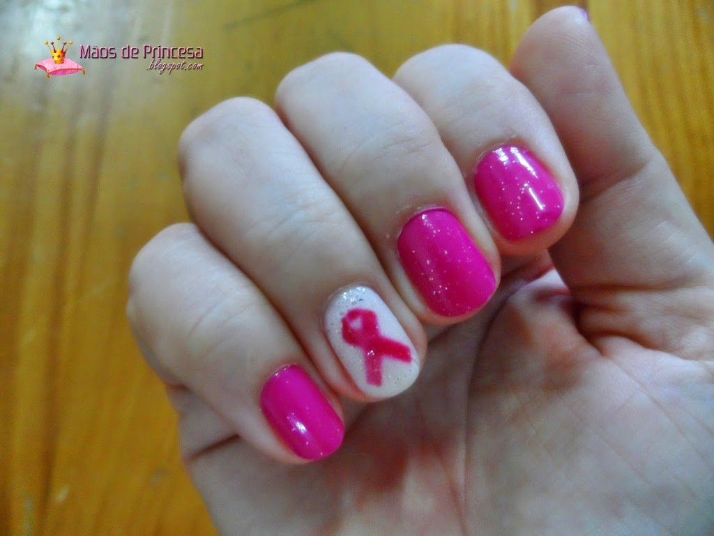 esmalte outubro rosa