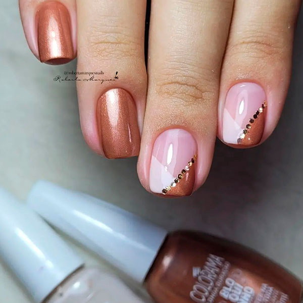 ideias de unhas delicadas curtas